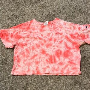 Champion Pink Tie-Dye Tee XL
